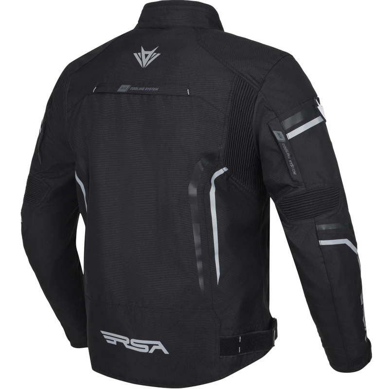 RSA Compact 2 motoros kabát fekete-szürke