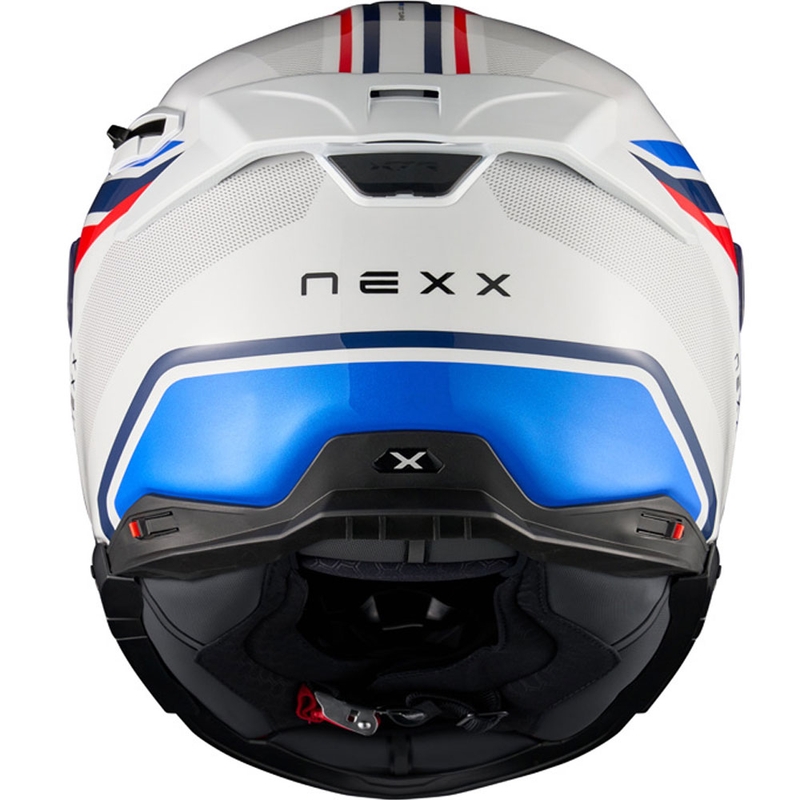 Nexx X.TR Quanta zárt motoros bukósisak fehér-kék
