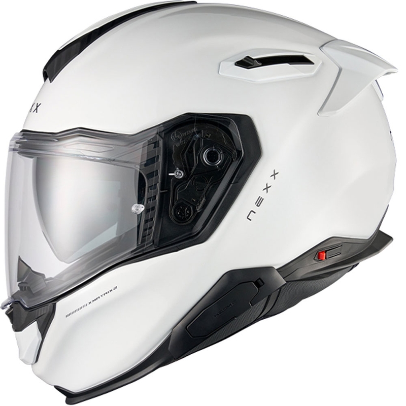 Nexx X.TR Plain zárt motoros bukósisak fehér