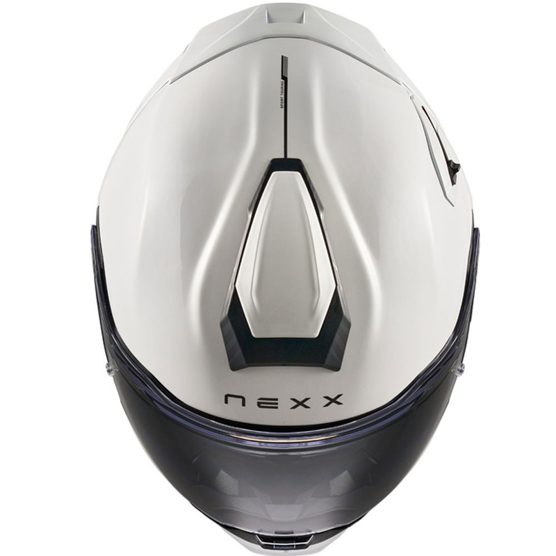 Nexx X.TR Plain zárt motoros bukósisak fehér