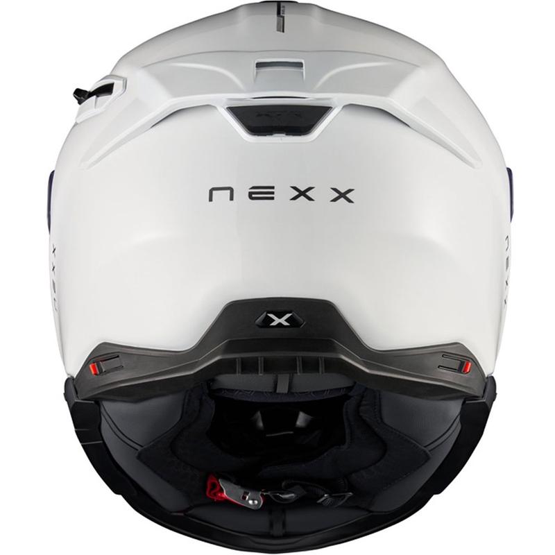 Nexx X.TR Plain zárt motoros bukósisak fehér