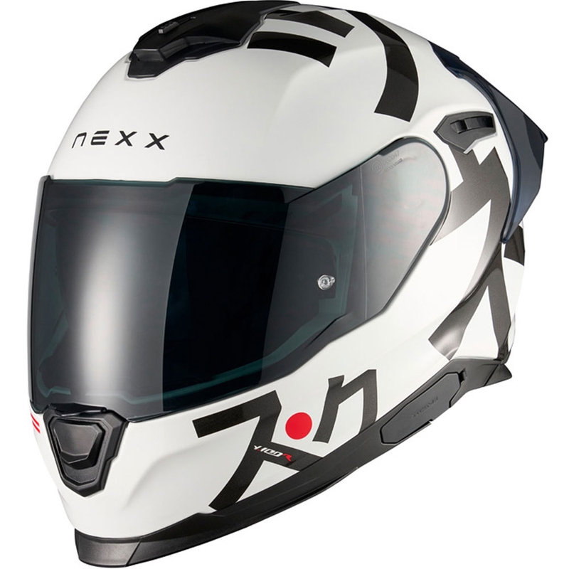 Nexx Y.100R Nippon zárt motoros bukósisak fehér