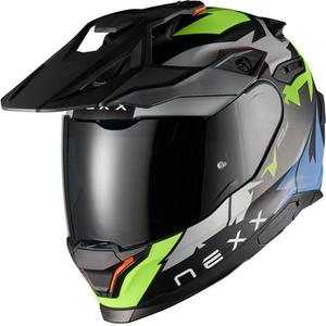 Enduro helma na motorku NEXX Y.TRAVL Primal černo-fluo žlutá