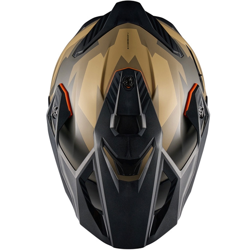 NEXX Y.TRAVL Primal enduro motoros bukósisak matt homokos-szürke