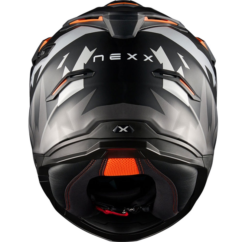 NEXX Y.TRAVL Primal enduro motoros bukósisak matt fekete-szürke