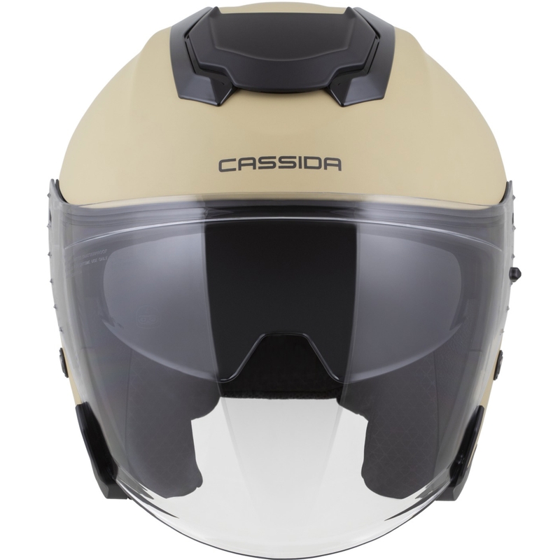Cassida Jet Tech 2.0 RoTo nyitott motoros bukósisak matt homokos-fekete-szürke