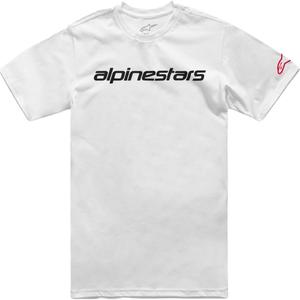 Alpinestars Linear Wordmark 2.0 CSF póló fehér-piros-fekete