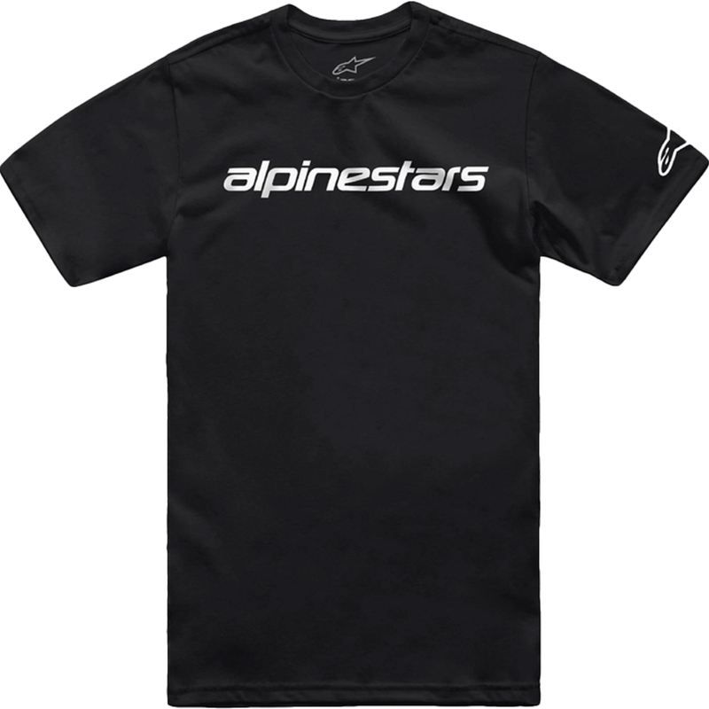 Alpinestars Linear Wordmark 2.0 CSF póló fekete-fehér