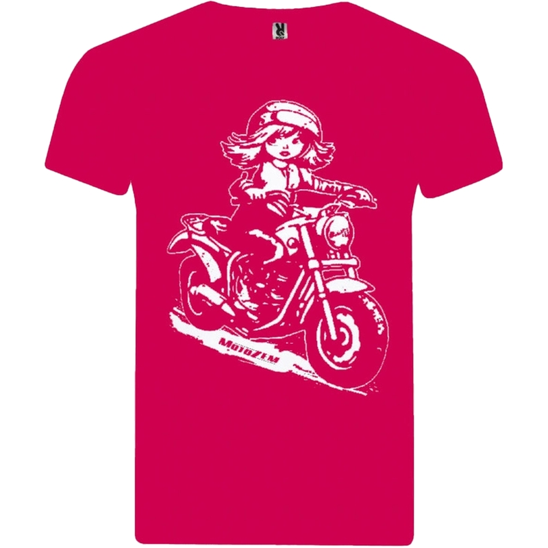MotoZem - motoros gyerek lány póló rózsaszín