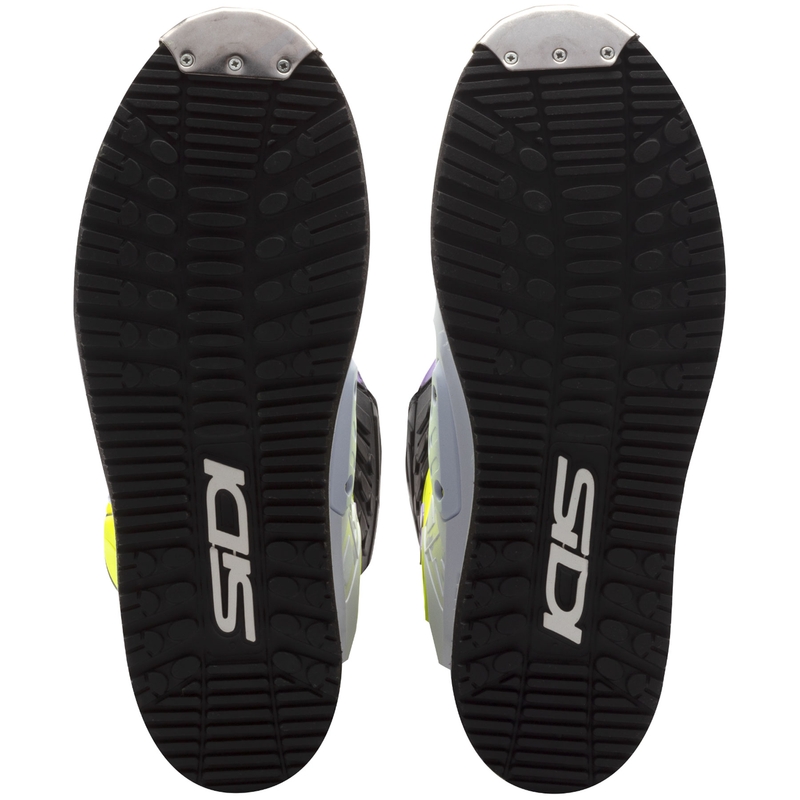 SiDi Crossair HD End BB002 motoros csizma lila-sárga-fehér