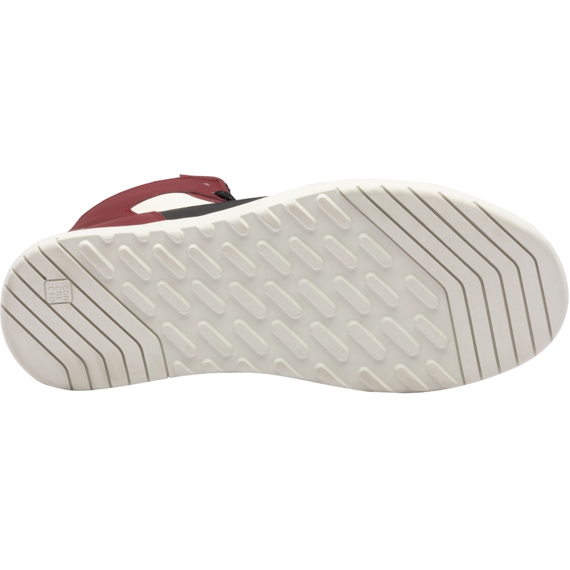 SiDi Lynx motoros cipő fekete-sötétpiros