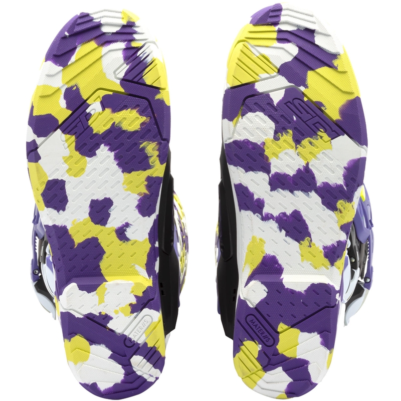 SiDi Crossair X motoros csizma fekete-lila
