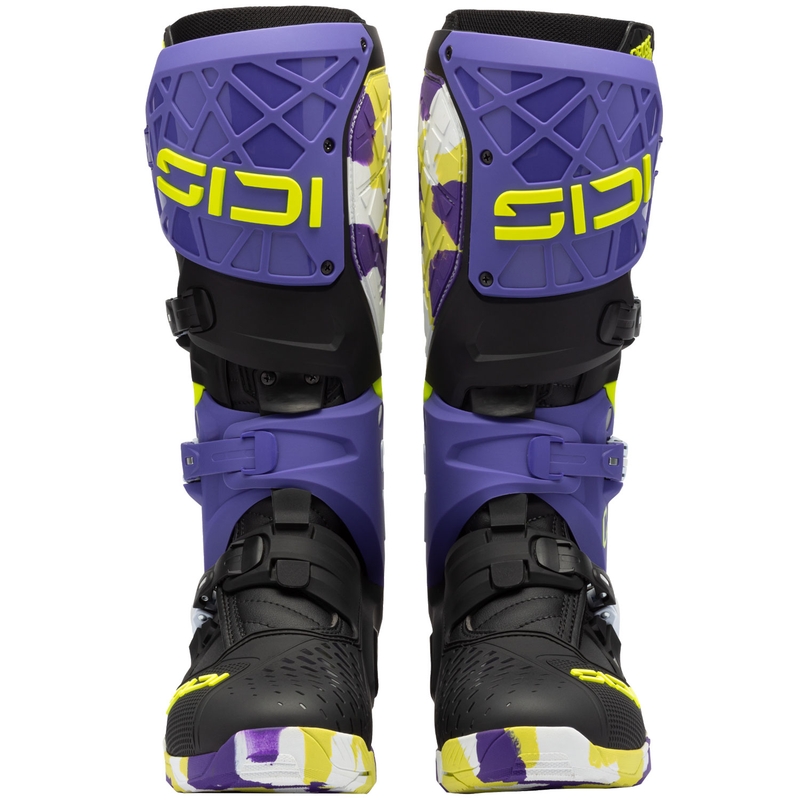 SiDi Crossair X motoros csizma fekete-lila