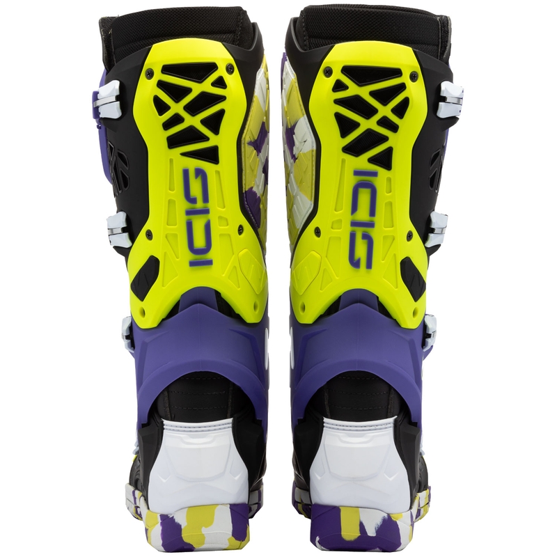 SiDi Crossair X motoros csizma fekete-lila