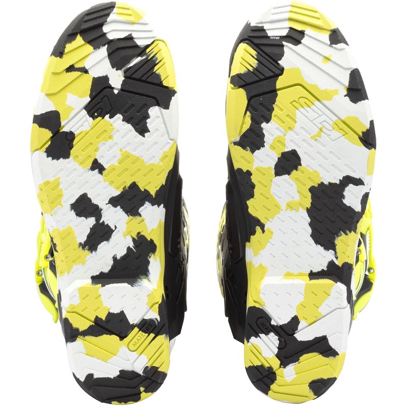 SiDi Crossair X RACR002 motoros csizma fluo sárga-fekete