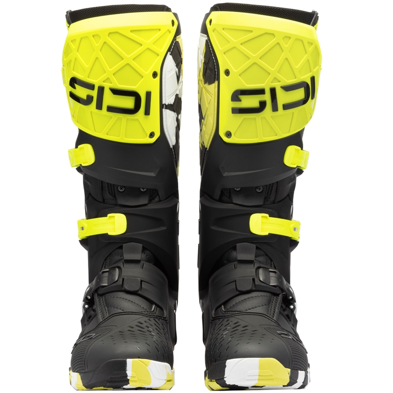 SiDi Crossair X RACR002 motoros csizma fluo sárga-fekete
