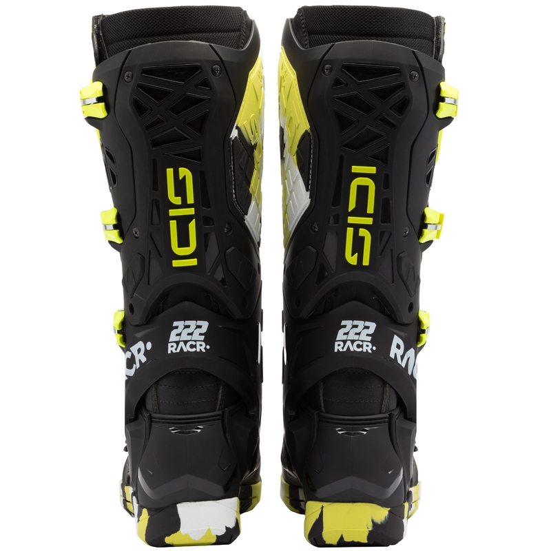 SiDi Crossair X RACR002 motoros csizma fluo sárga-fekete