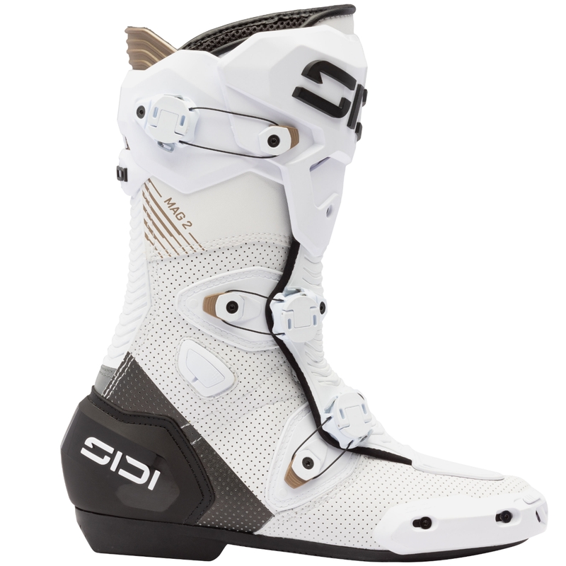 SiDi MAG 2 Air motoros csizma fehér-fekete