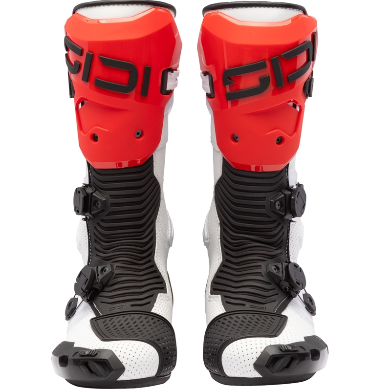 SiDi MAG 2 Air motoros csizma fehér-fekete-piros