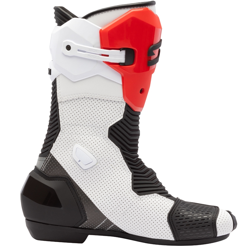 SiDi MAG 2 Air motoros csizma fehér-fekete-piros