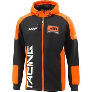 KTM Team Zip Hoodie pulóver fekete-narancssárga
