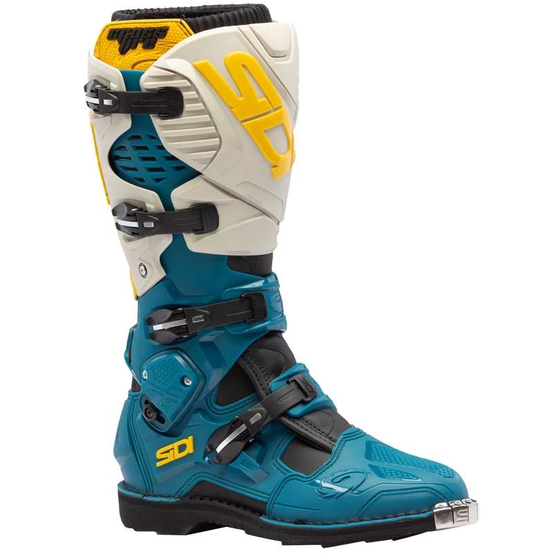 SiDi Crossfire 3 motoros csizma bézs-kék