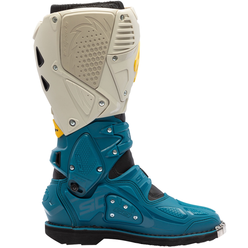 SiDi Crossfire 3 motoros csizma bézs-kék