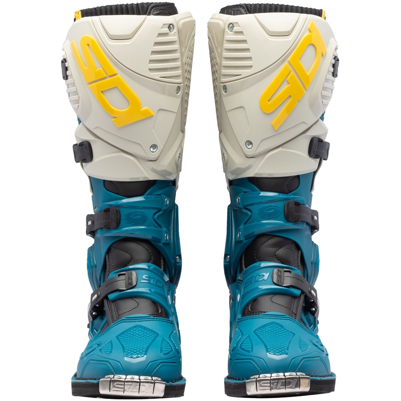 SiDi Crossfire 3 motoros csizma bézs-kék
