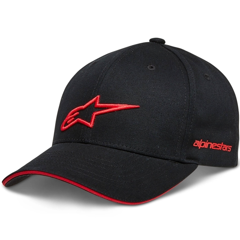 Alpinestars Rostrum Hat baseball sapka fekete-piros