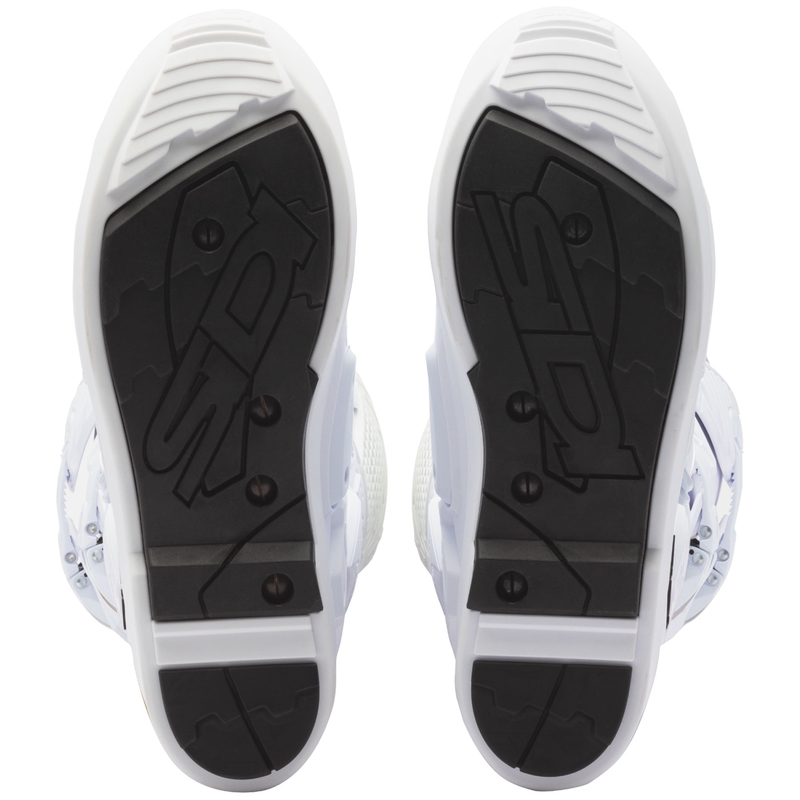 SiDi Crossfire 3 SRS motoros csizma fehér-fekete