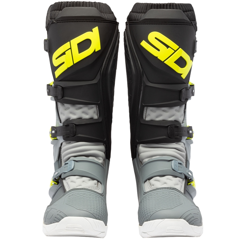 SiDi X Power SC motoros csizma szürke–fluo sárga