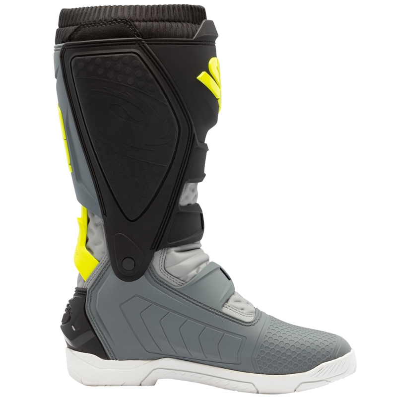 SiDi X Power SC motoros csizma szürke–fluo sárga