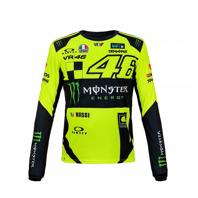 Póló VR46 Valentino Rossi MONZA REPLICA sárga