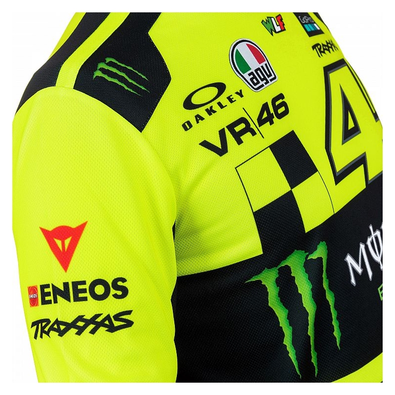 Póló VR46 Valentino Rossi MONZA REPLICA sárga