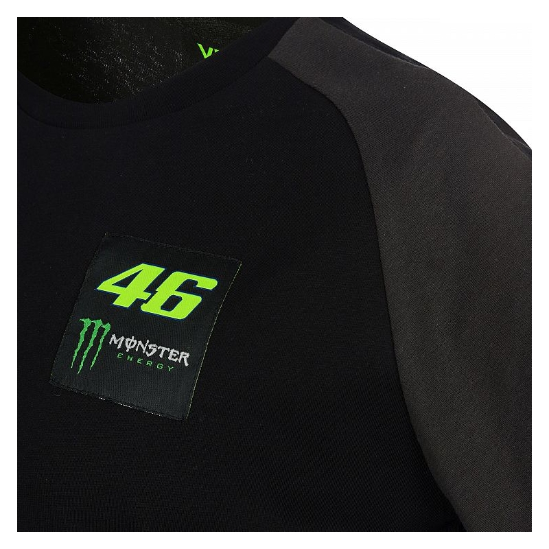 Póló VR46 Valentino Rossi 46 MONSTER fekete