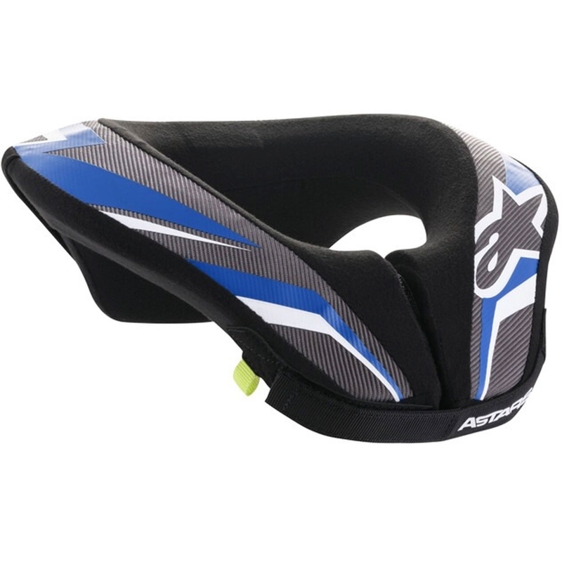 Alpinestars Sequence Youth gyerek nyakprotektor fekete-fehér-kék