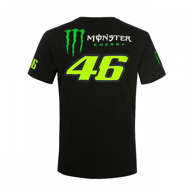 Póló VR46 Valentino Rossi REPLICA MONSTER fekete-sárga