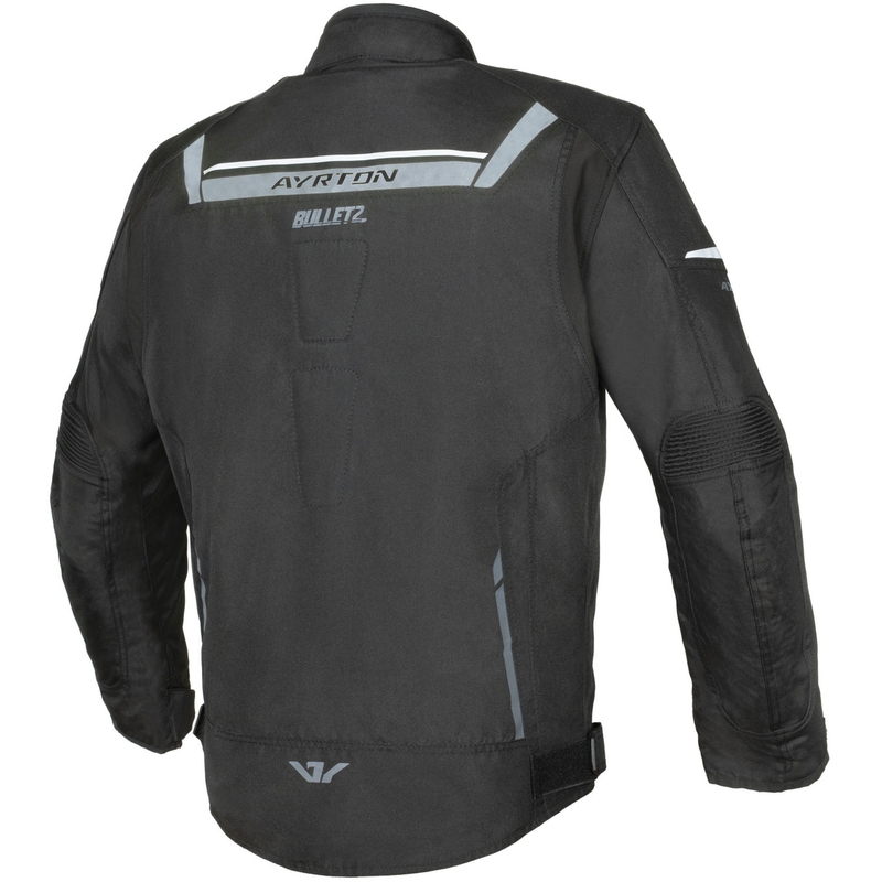 Ayrton Bullet II motoros kabát fekete-sötétszürke