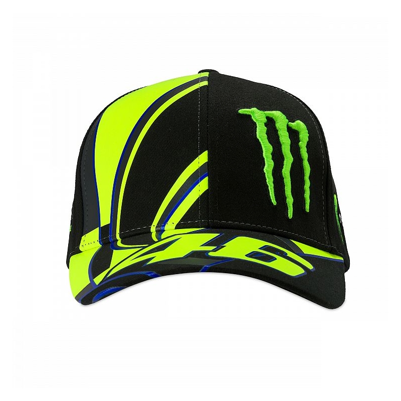 Sapka VR46 Valentino Rossi MONSTER 46 REPLIKA fekete