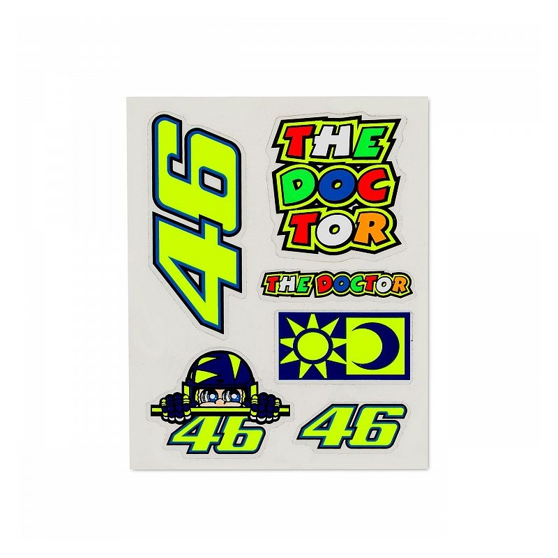 Matricák VR46 Valentino Rossi SET kicsi