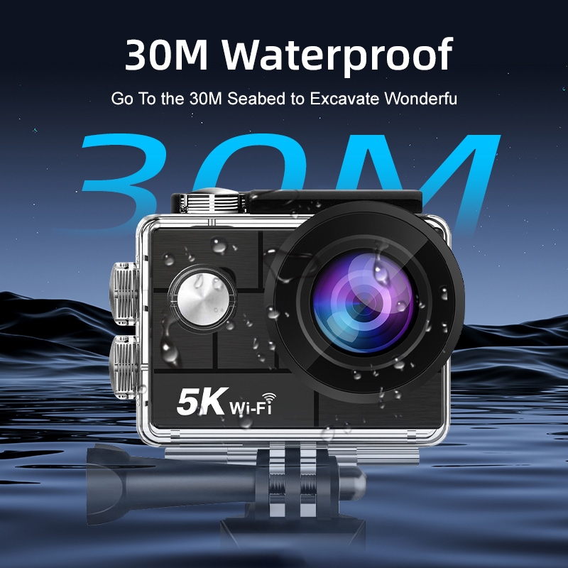 MaxTo Action Cam 5k motorkerékpár kamera