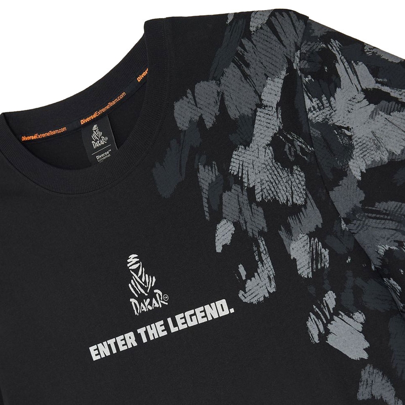Dakar CAMO 256 póló fekete