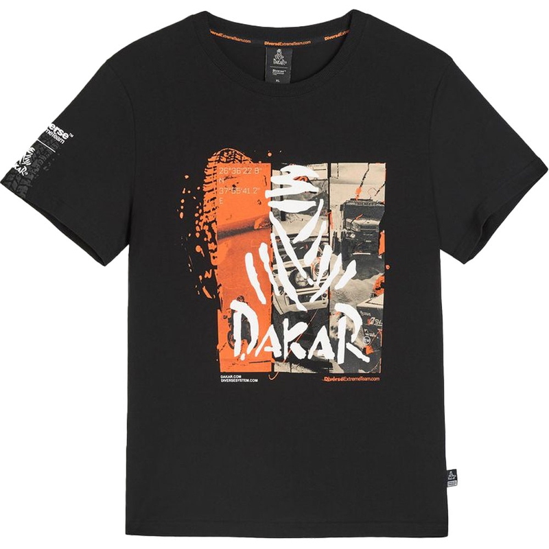 Dakar DES 2025 póló fekete