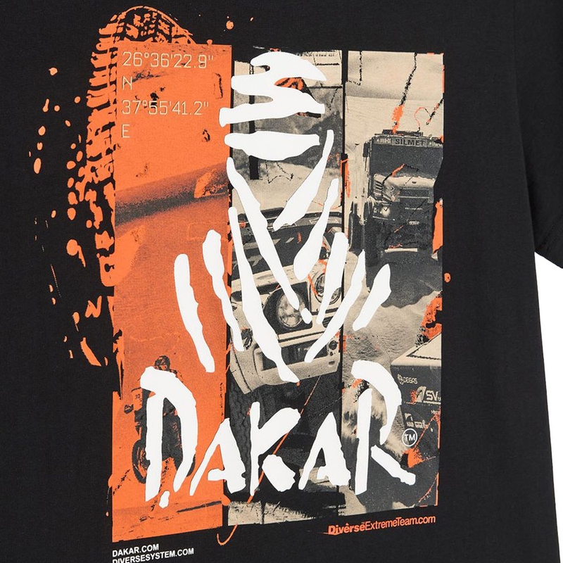 Dakar DES 2025 póló fekete