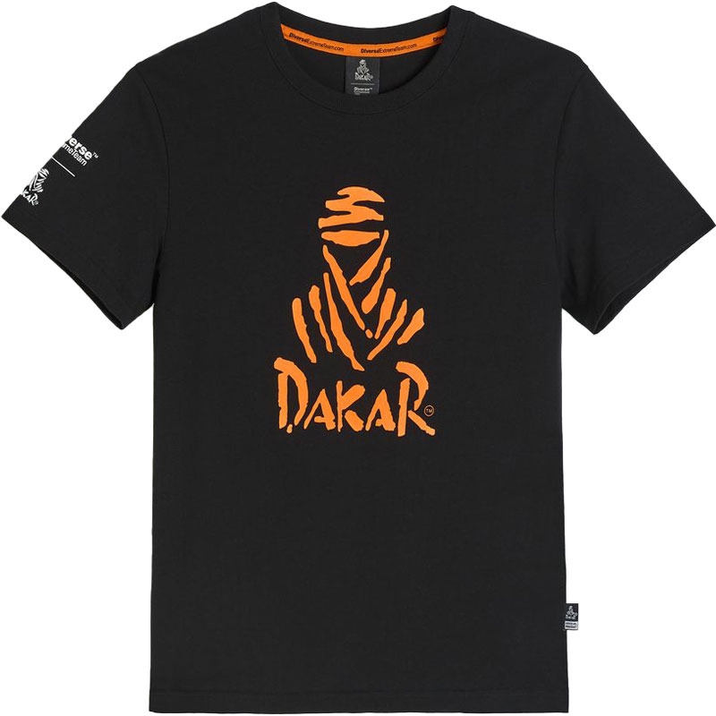 Dakar LOGO 256 póló fekete