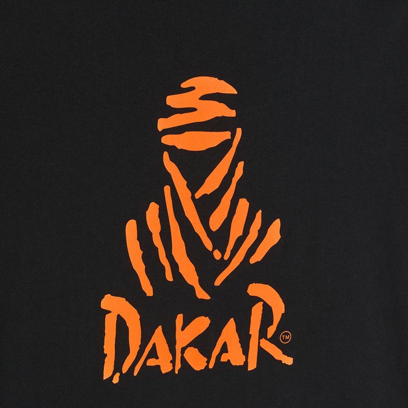 Dakar LOGO 256 póló fekete
