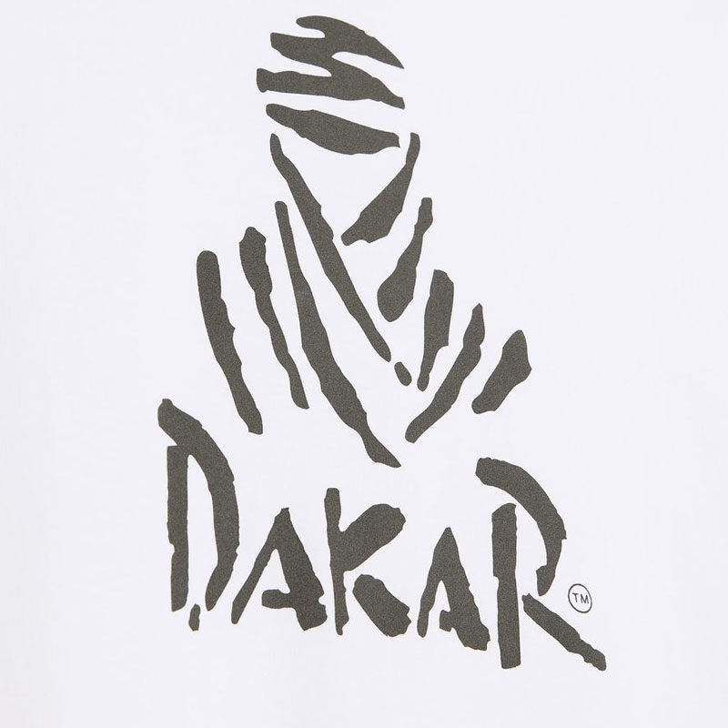 Dakar LOGO 256 póló fehér