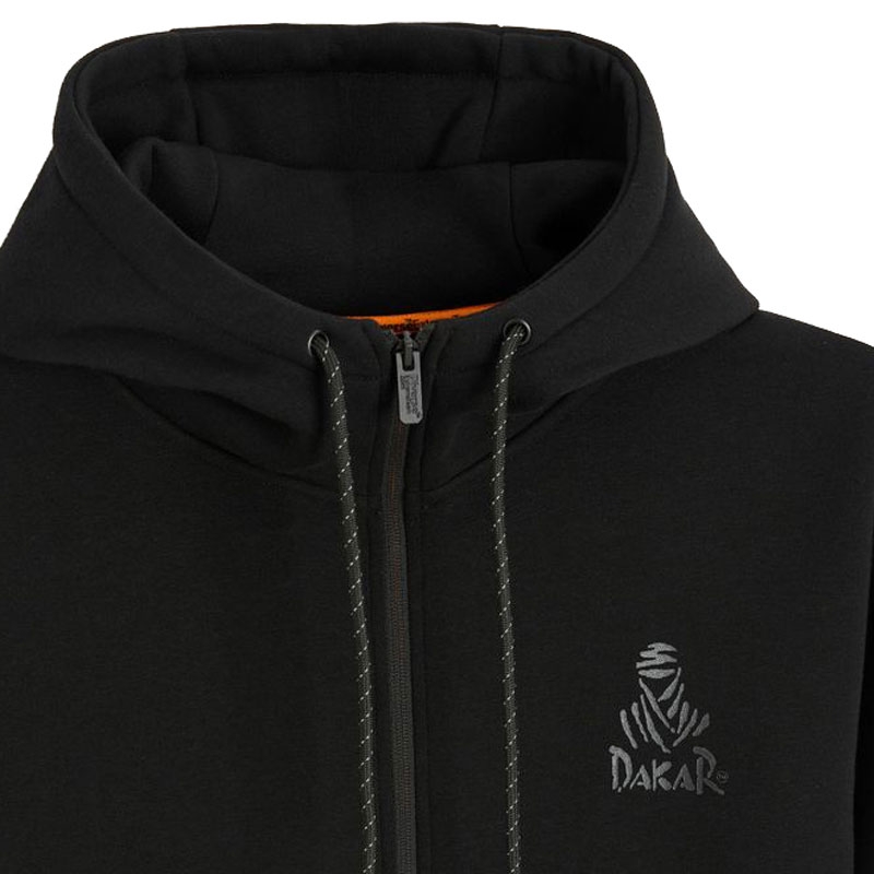 Dakar VIP ZIP H25 pulóver fekete