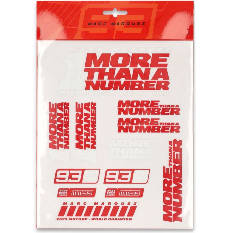 Ducati MM93 Big Sticker matricaszett