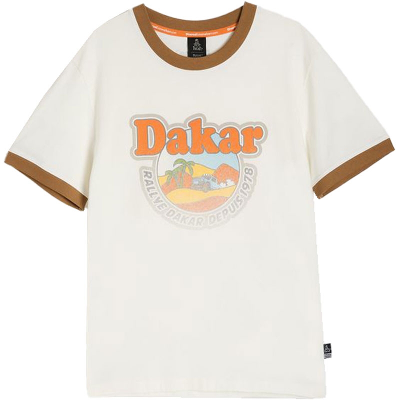 Dakar DES VINT MOR póló fehér